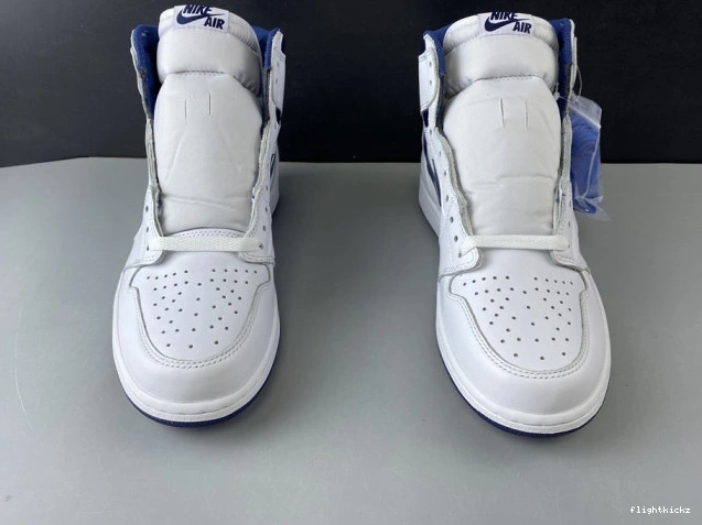 Air (2016) 1 Metallic Retro Navy 555088-106 Jordan 1011
